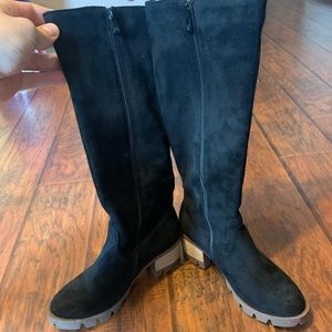 Women’s Knee Length Wedge Boots